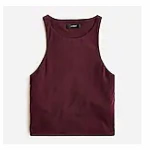 J. Crew FormKnit High-Neck Cut-Away Tank